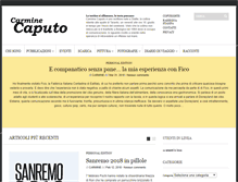 Tablet Screenshot of carminecaputo.com